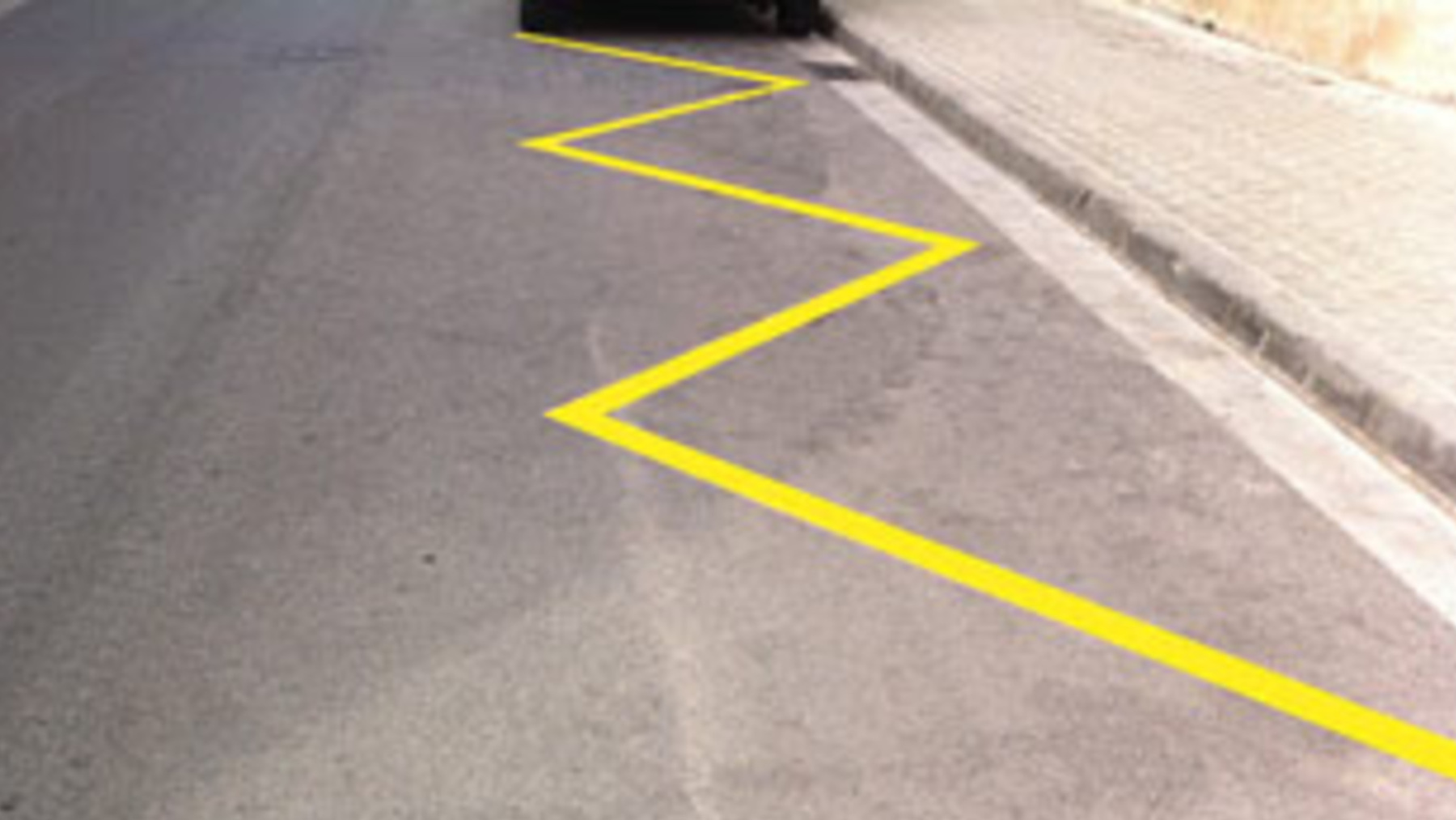 Marca vial línea amarilla cinta 5 M x 100 mm pintado de estacionamiento Reflectante Antorcha-en 