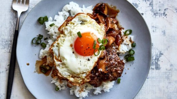 Arroz con huevo