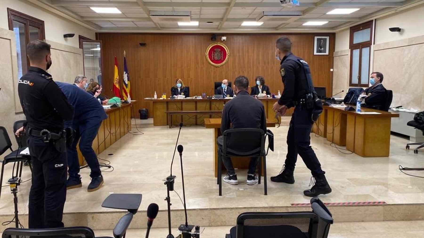 Juicio por tentativa de homicidio en la Audiencia Provincial de Palma. Foto: EUROPA PRESS