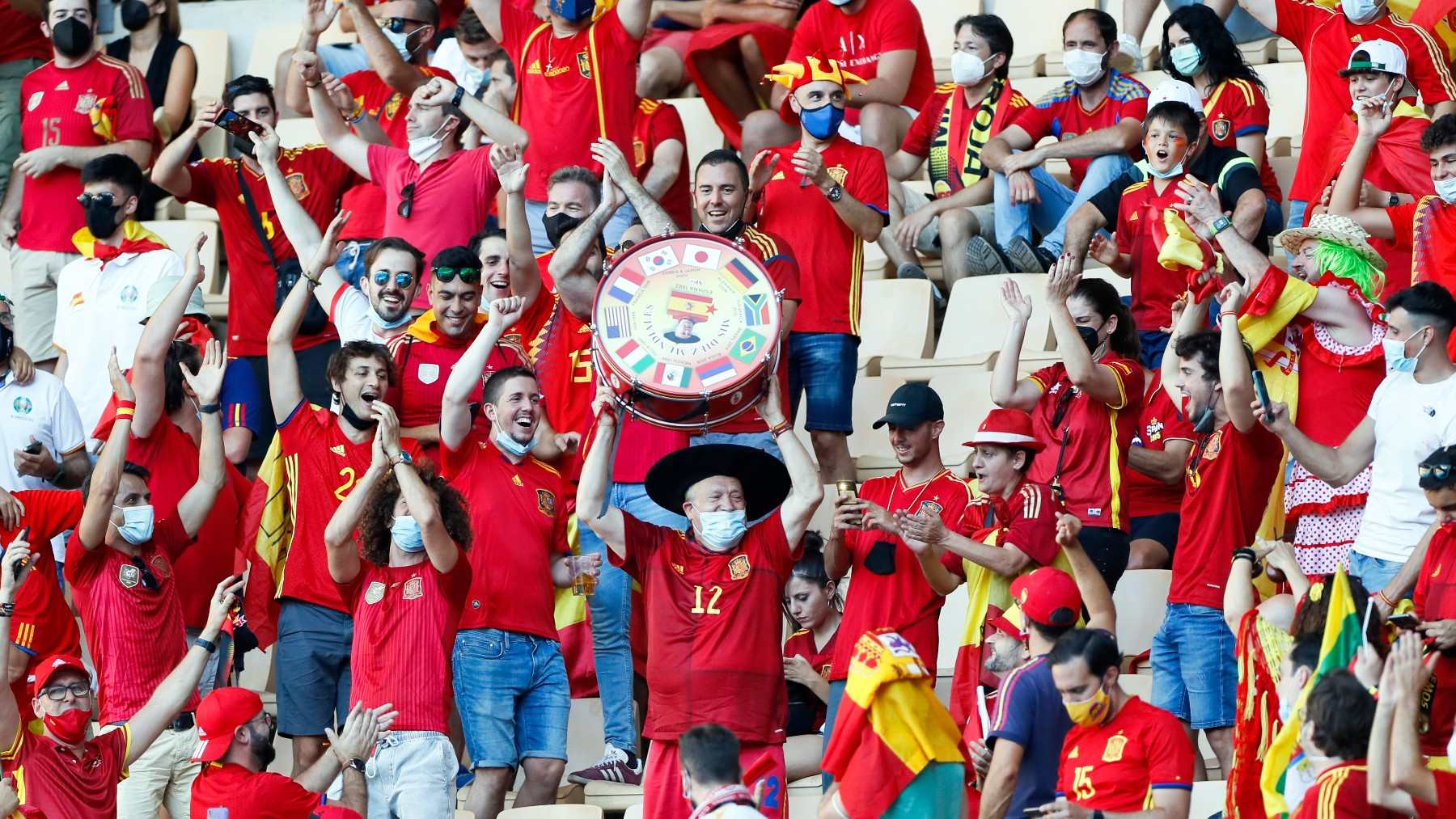 España se juega el pase al Mundial en La Cartuja. (Getty)