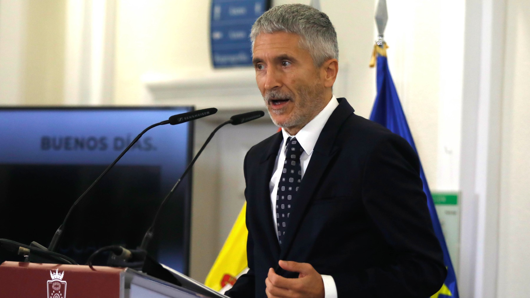 El ministro del Interior, Fernando Grande-Marlaska. (Foto: Europa Press)