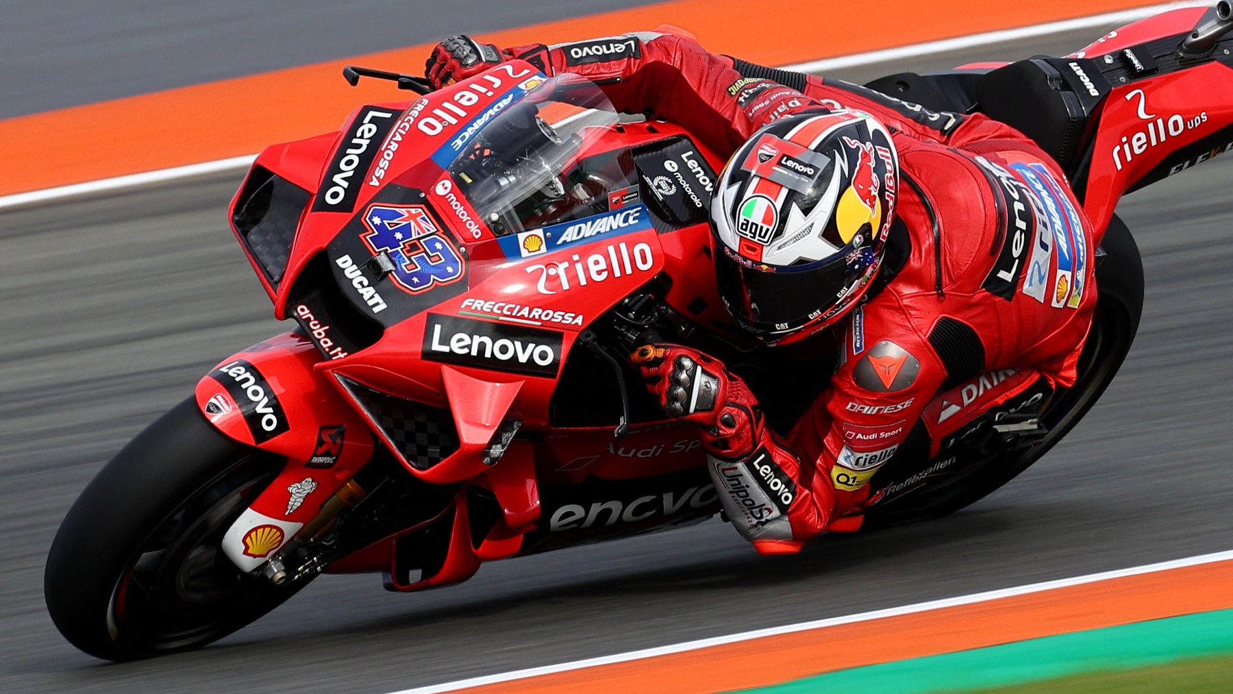 Jack Miller durante la primera jornada de libres en el GP de la Comunidad Valenciana. (AFP)