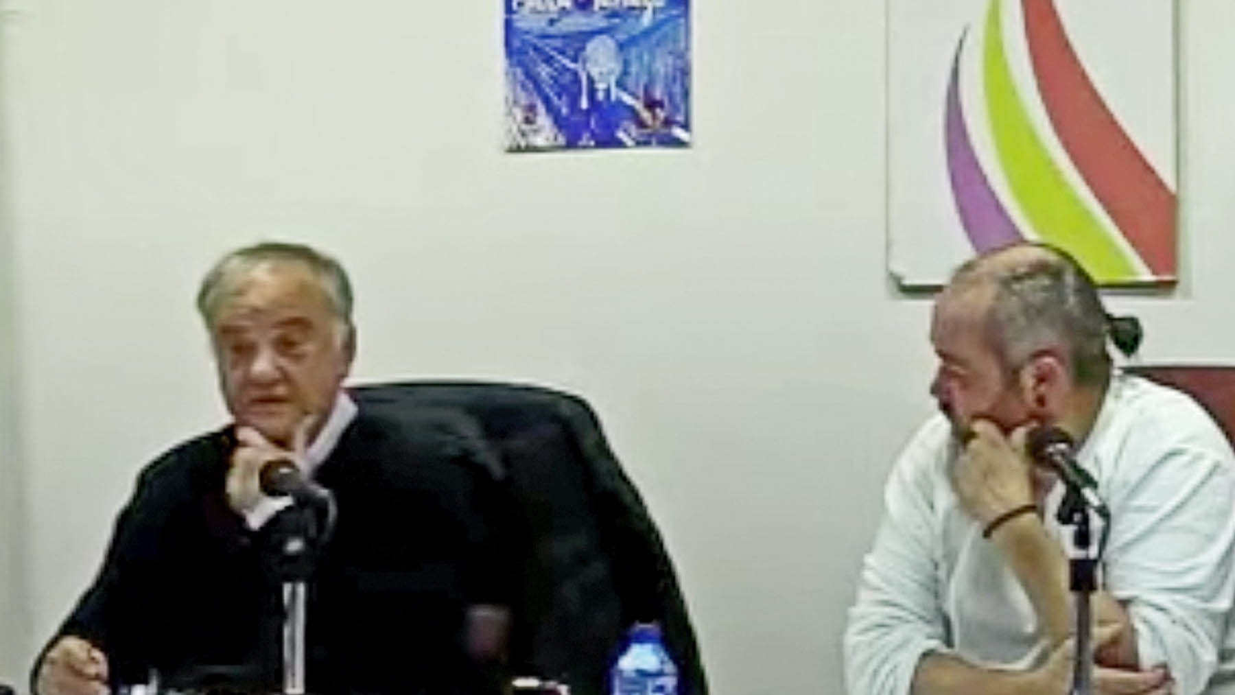 El juez Ramón Sáez en una charla en noviembre de 2019. (Imagen: Recuerdo y Dignidad vía YouTube)