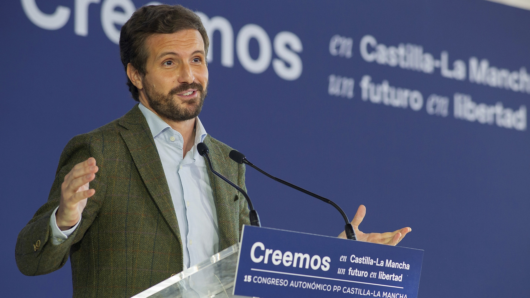 Pablo Casado, presidente del PP. (Efe)