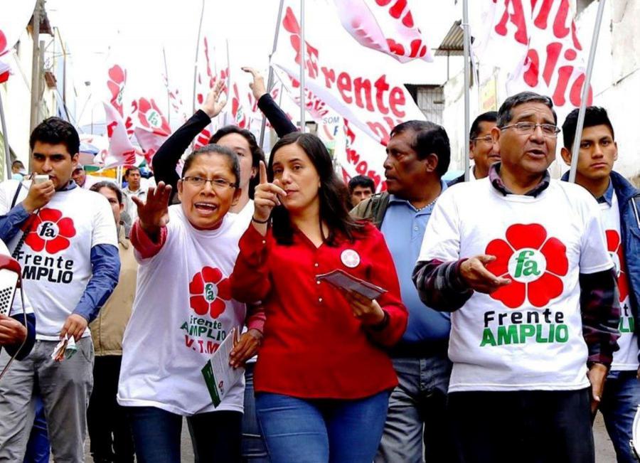 Campaña del Frente Amplio de Perú.