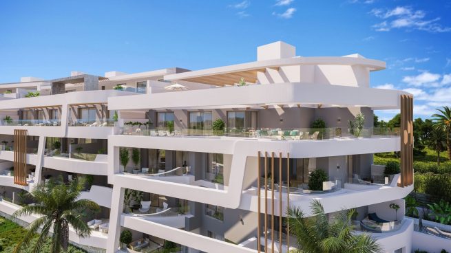 Sostenibles y con vistazas: así son los apartamentos del exclusivo edificio Breeze de Guadalmina Alta