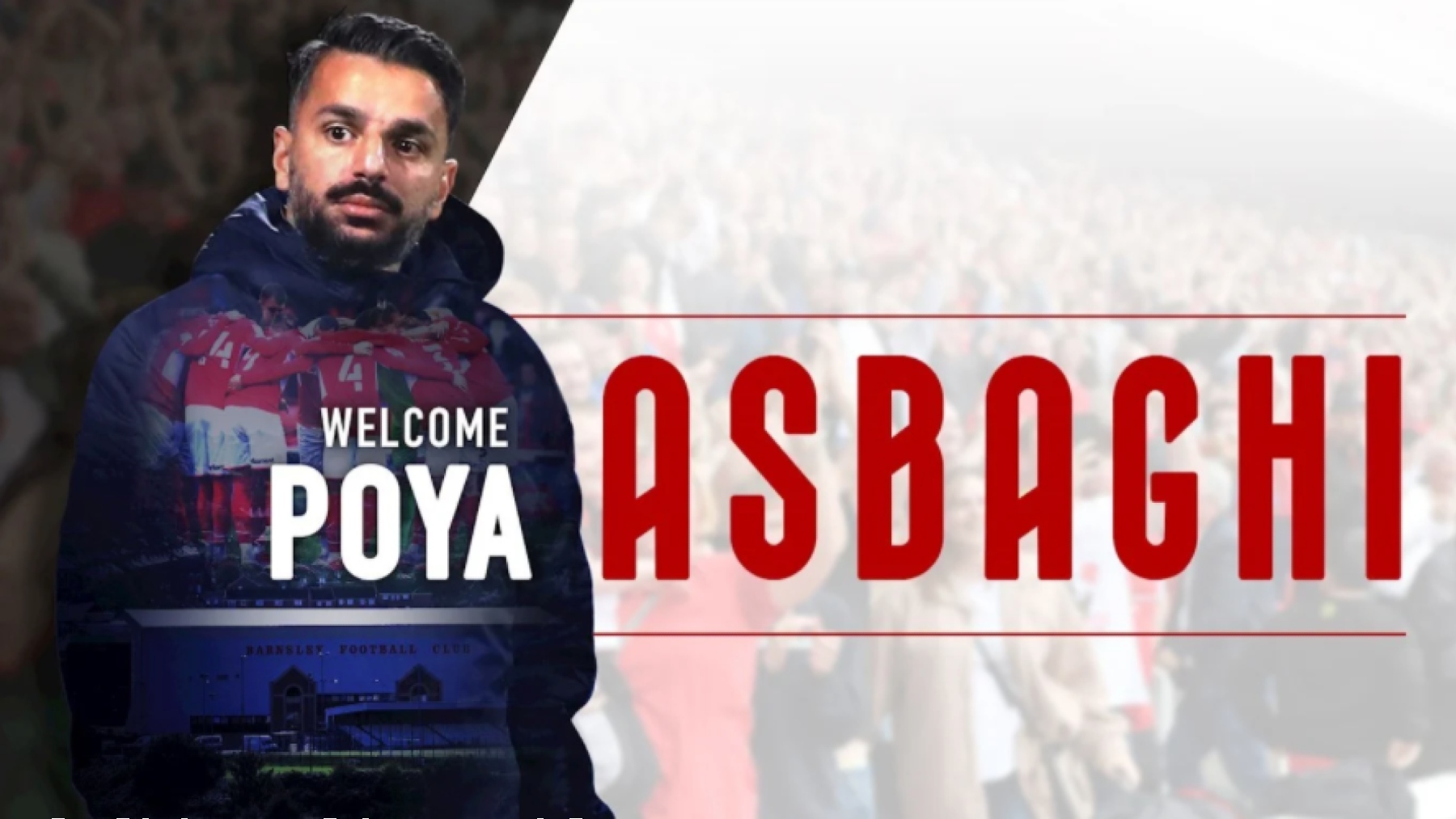 El Barnsley presenta a Poya Asbaghi.