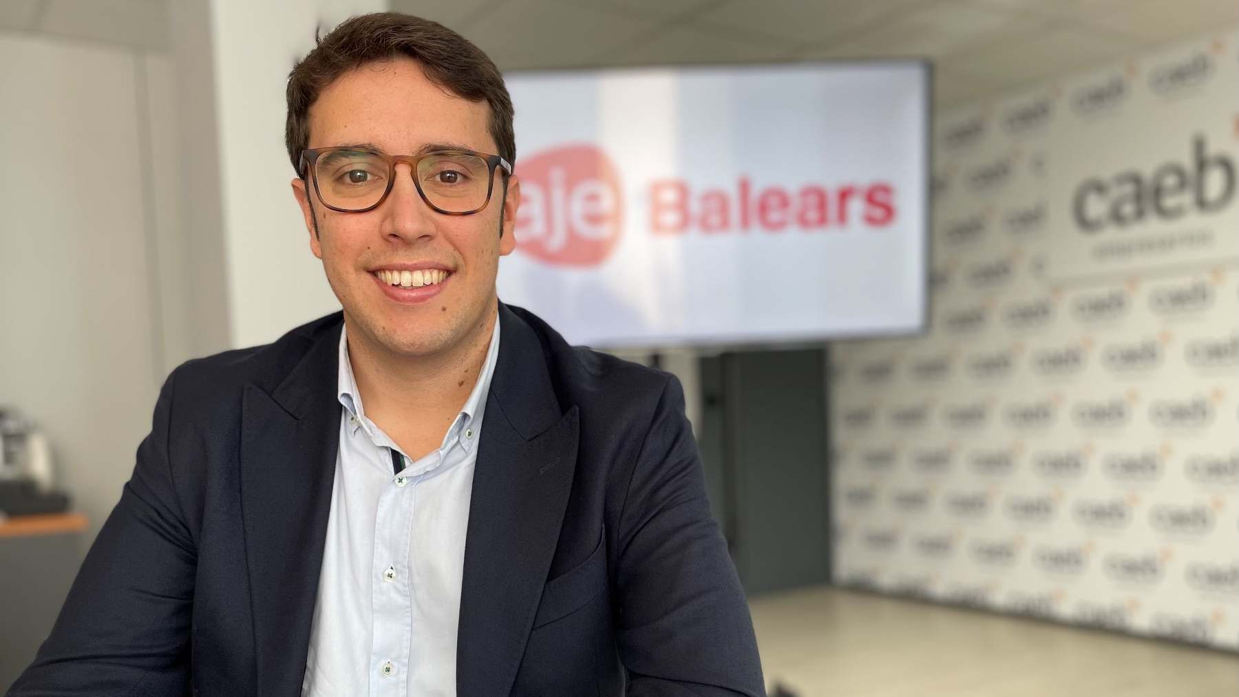 El nuevo presidente de la Asociación de Jóvenes Empresarios de Baleares, Gori Jaume.