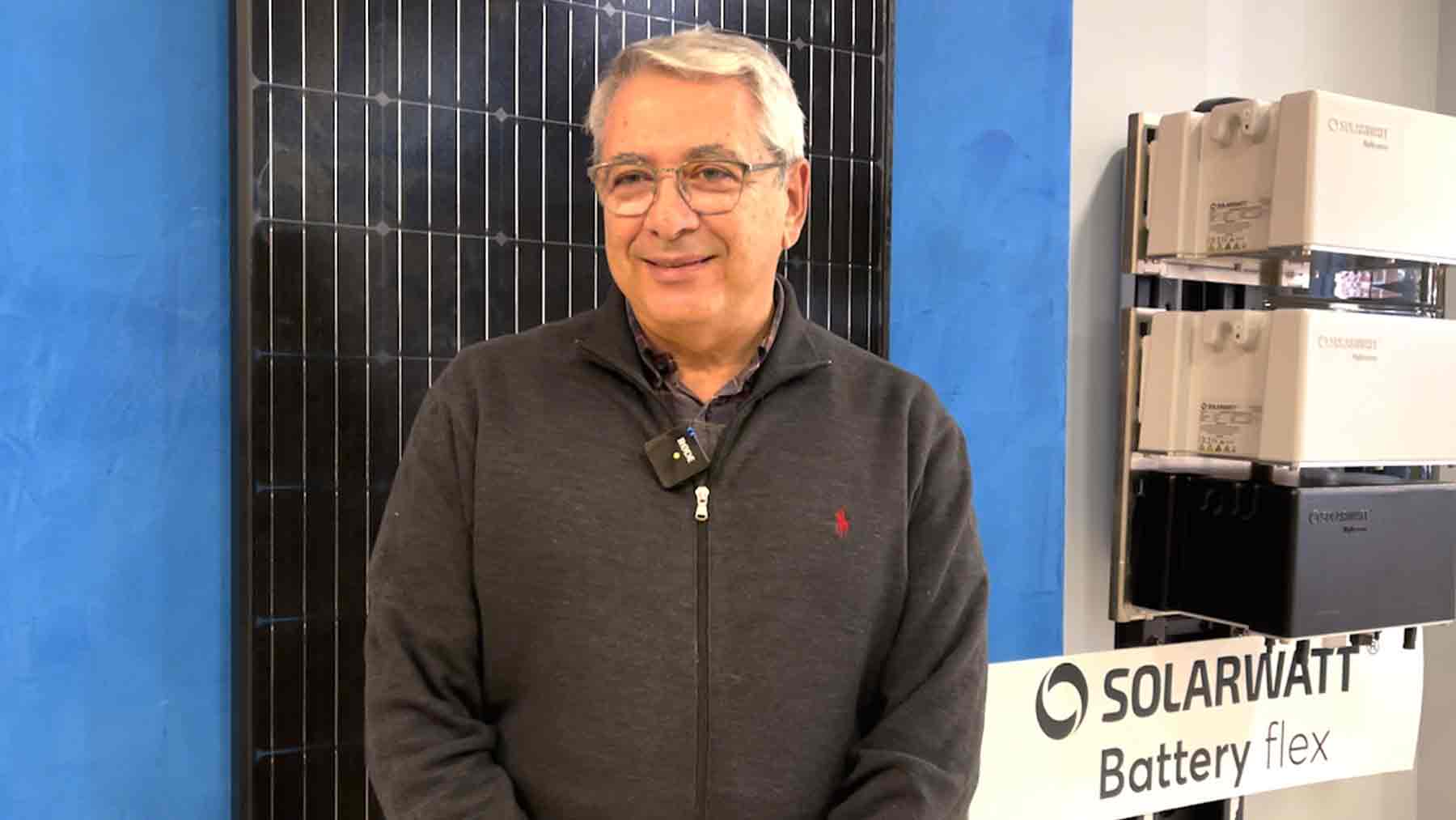 Ernesto Macías, director general de Solarwatt España