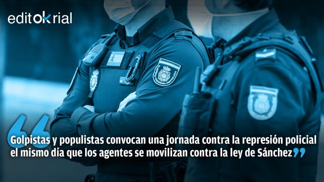 Ahora se entiende por qué Sánchez va contra la Policía