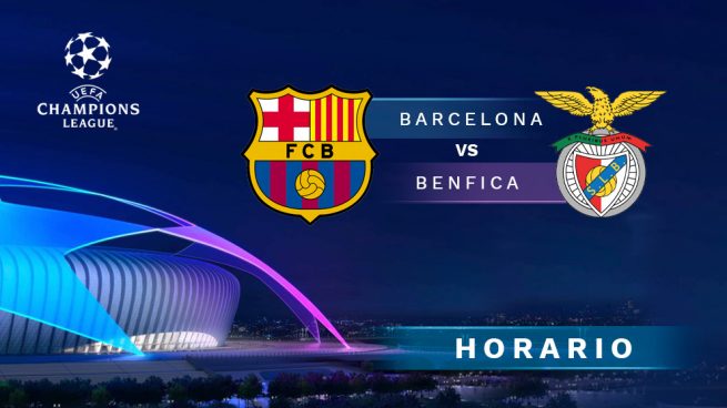 Barça Benfica hoy: Dónde ver online y en partido de la Champions League