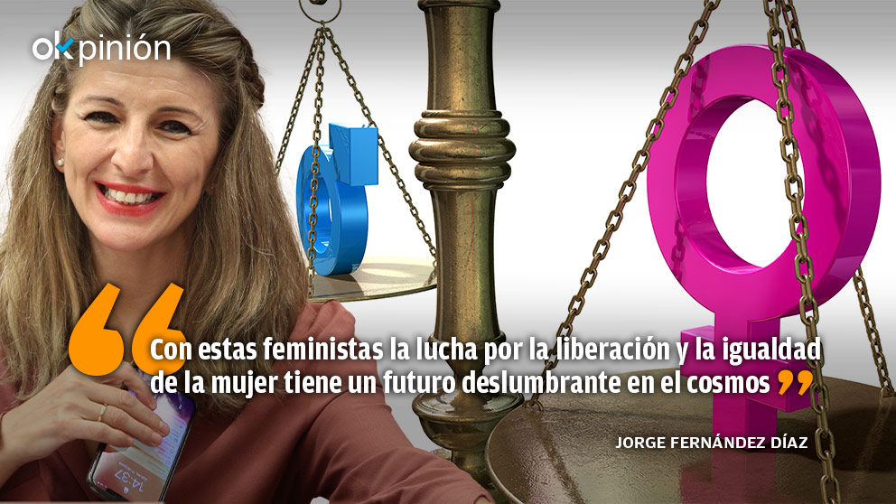 Yolanda Díaz, lideresa mundial y de nuestra Matria