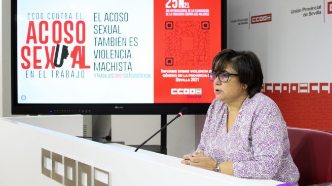 Pepa Bermudo, secretaria de Mujer e Igualdad de CCOO de Sevilla (CCOO SEVILLA).