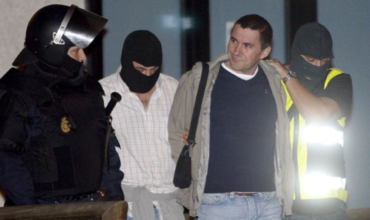 Arnaldo Otegi es detenido en 2009.