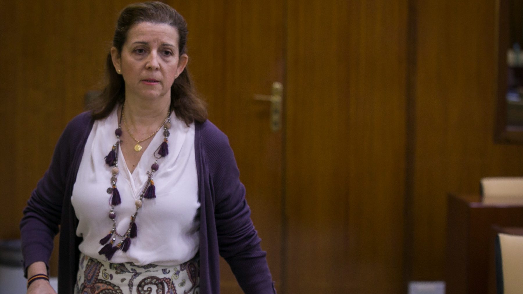 María José Piñero, parlamentaria andaluza de Vox (MARÍA JOSÉ LÓPEZ / EUROPA PRESS).