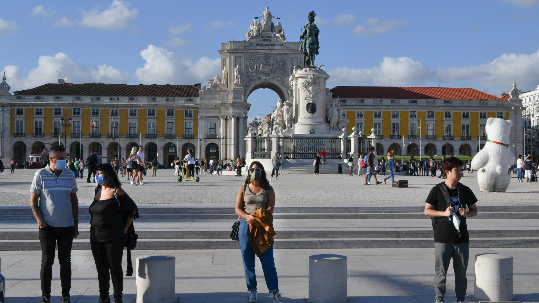Plaza del Comercio de Lisboa.