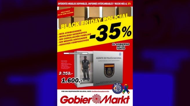 meme Policía Black Friday