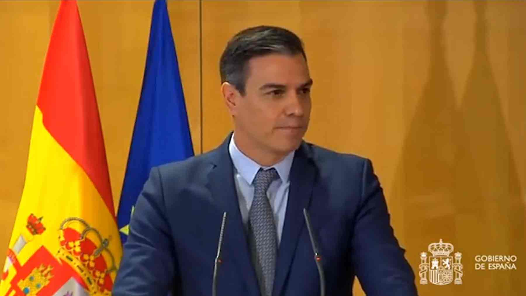 El presidente del Gobierno, Pedro Sánchez.