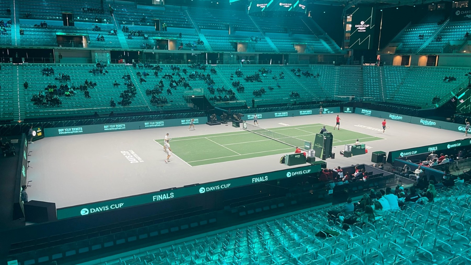 The bleak and disturbing picture of Gerard Pique’s Davis Cup in Turin, Pre-Columbia-USA