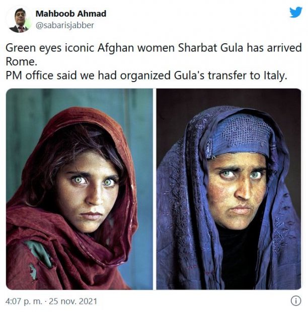 Cómo es Sharbat Gula, la niña afgana que protagonizó una de las icónicas portadas de National Geographic