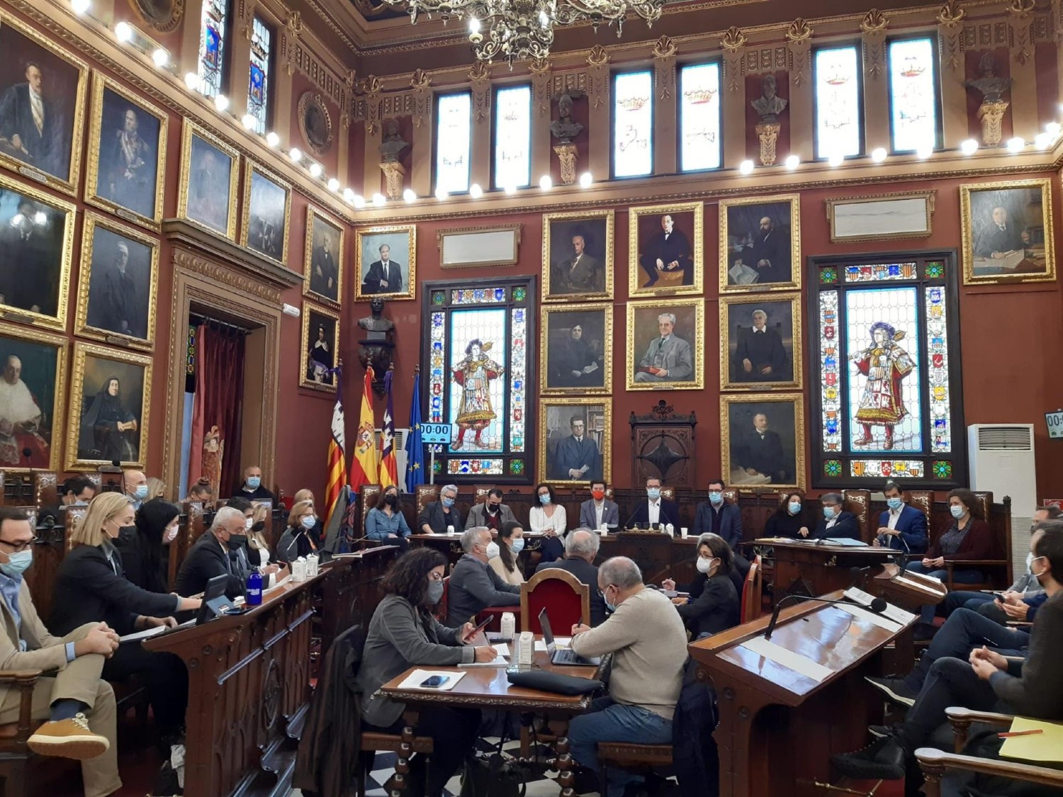 Imagen del pleno del Ayuntamiento