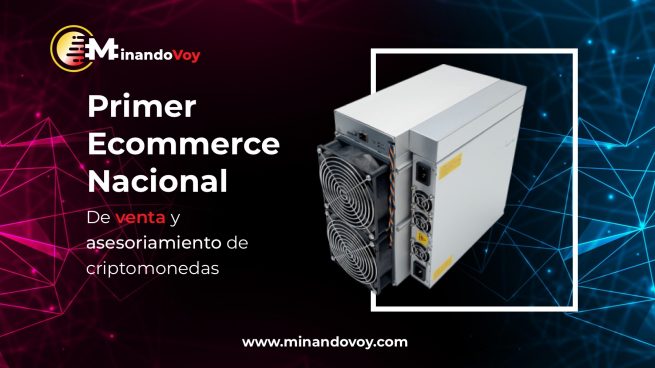 Primera ecommerce de minería de criptomonedas en España, especializados en RIG y ASIC