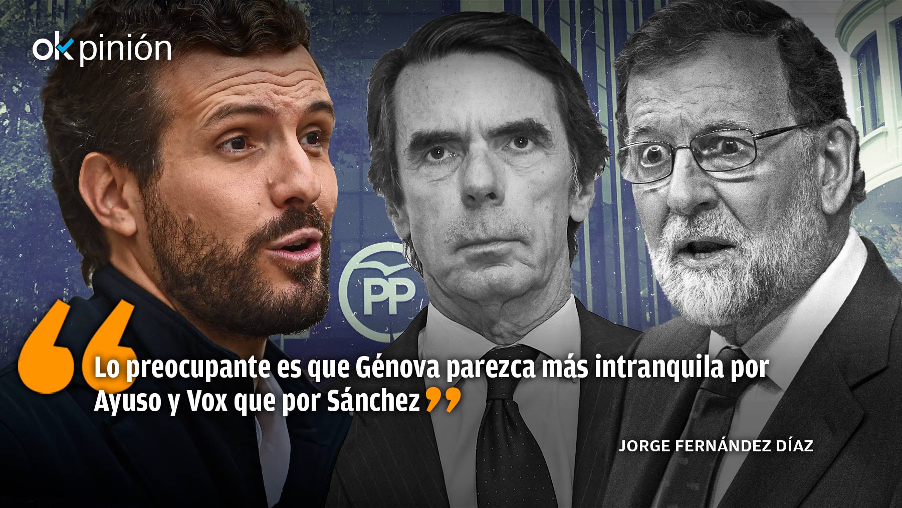 Aznar, Rajoy, Casado: a la tercera va la vencida