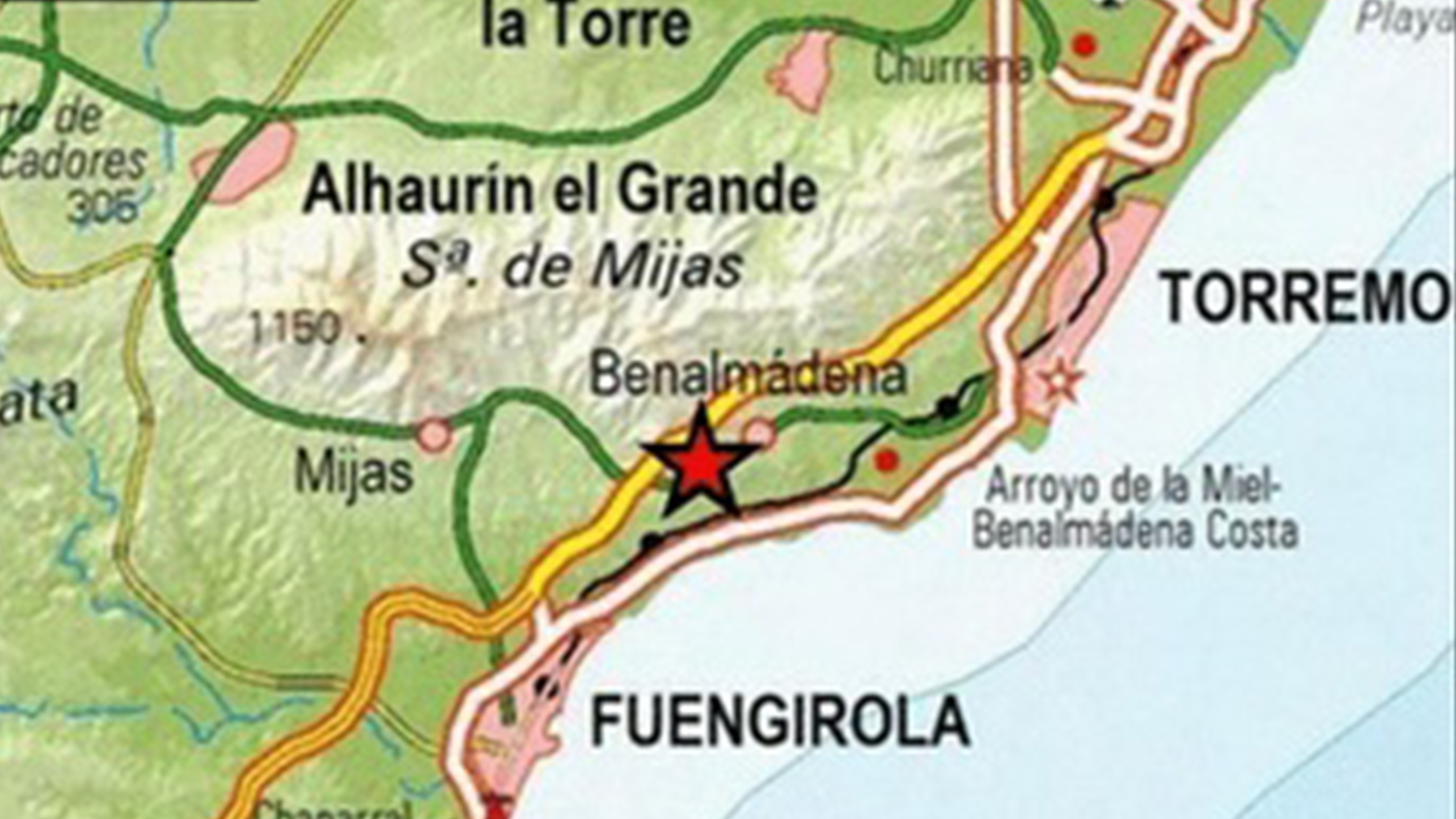 Terremoto en Benalmádena (Málaga)