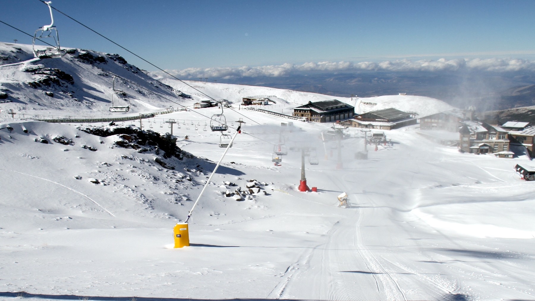 Estación de esquí de Sierra Nevada en Granada. (Foto: Cetursa/EP)