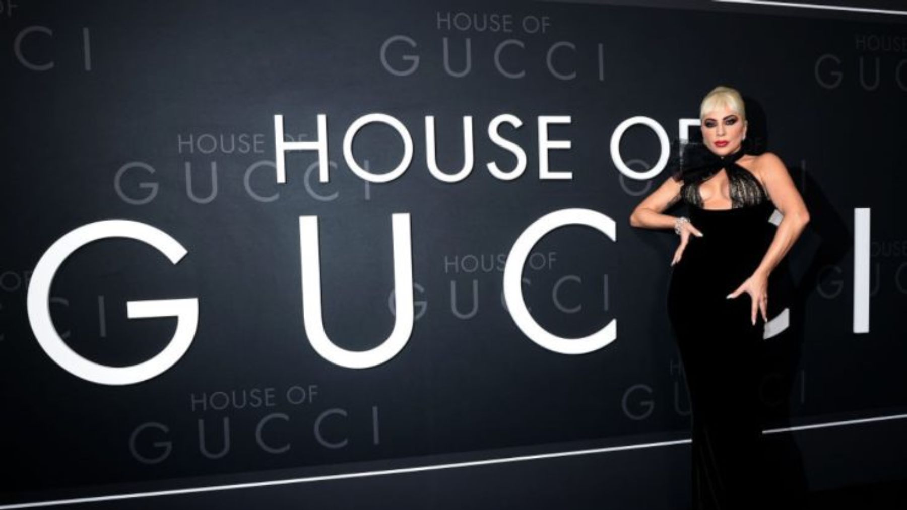 Lady Gaga en el estreno de House of Gucci en Nueva York/ Foto: Getty Images