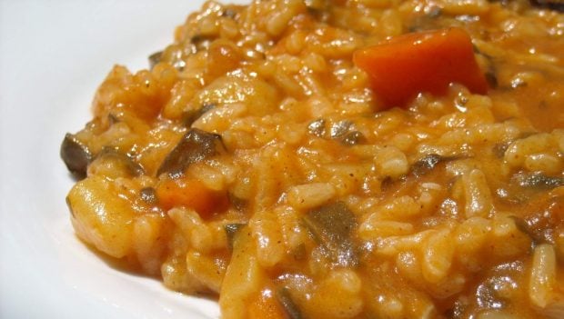 Arroz con calabaza