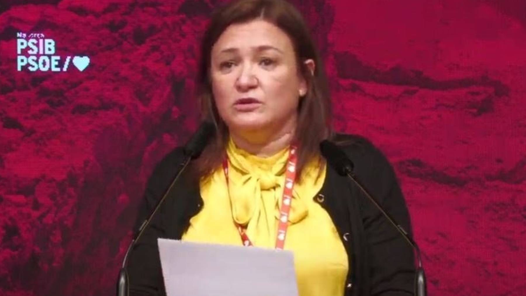 La secretaria general de la Federación Socialista de Mallorca, Mercedes Garrido. PSIB-PSOE