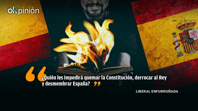 Pablo Iglesias amenaza con quemar la Constitución
