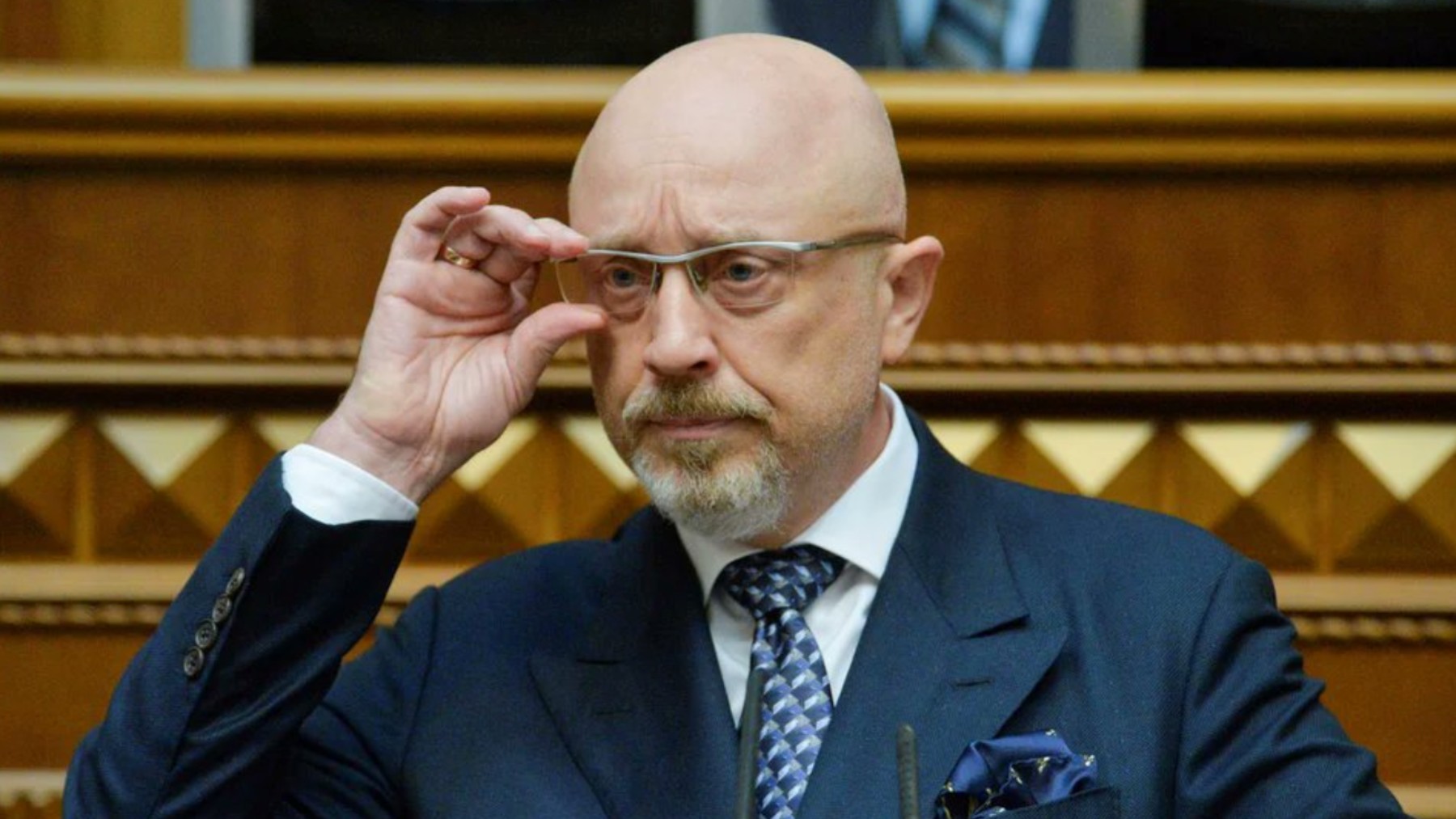 El ministro de Defensa de Ucrania, Oleksiy Reznikov.