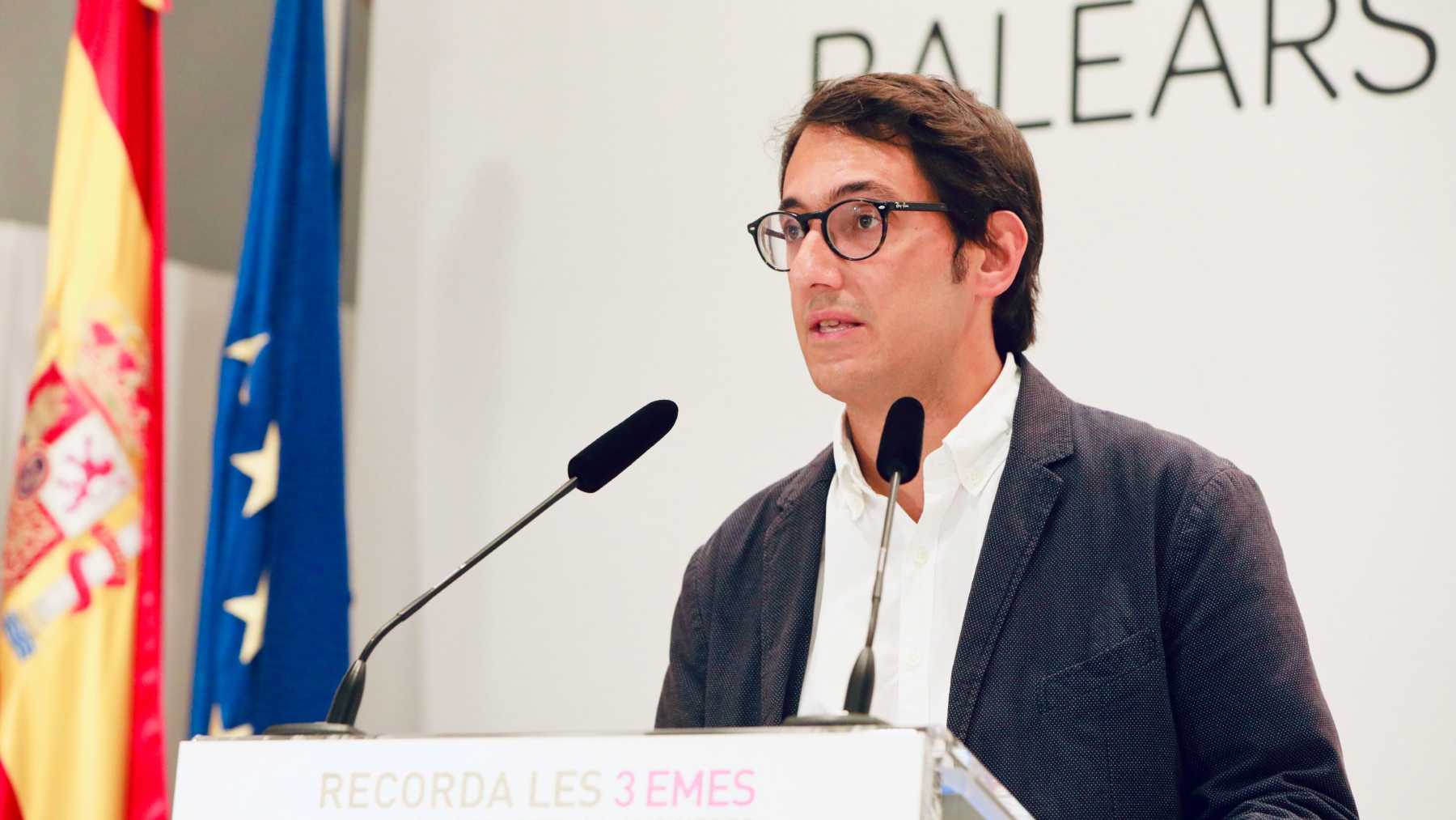 El conseller de Modelo Económico, Turismo y Empleo, Iago Negueruela.