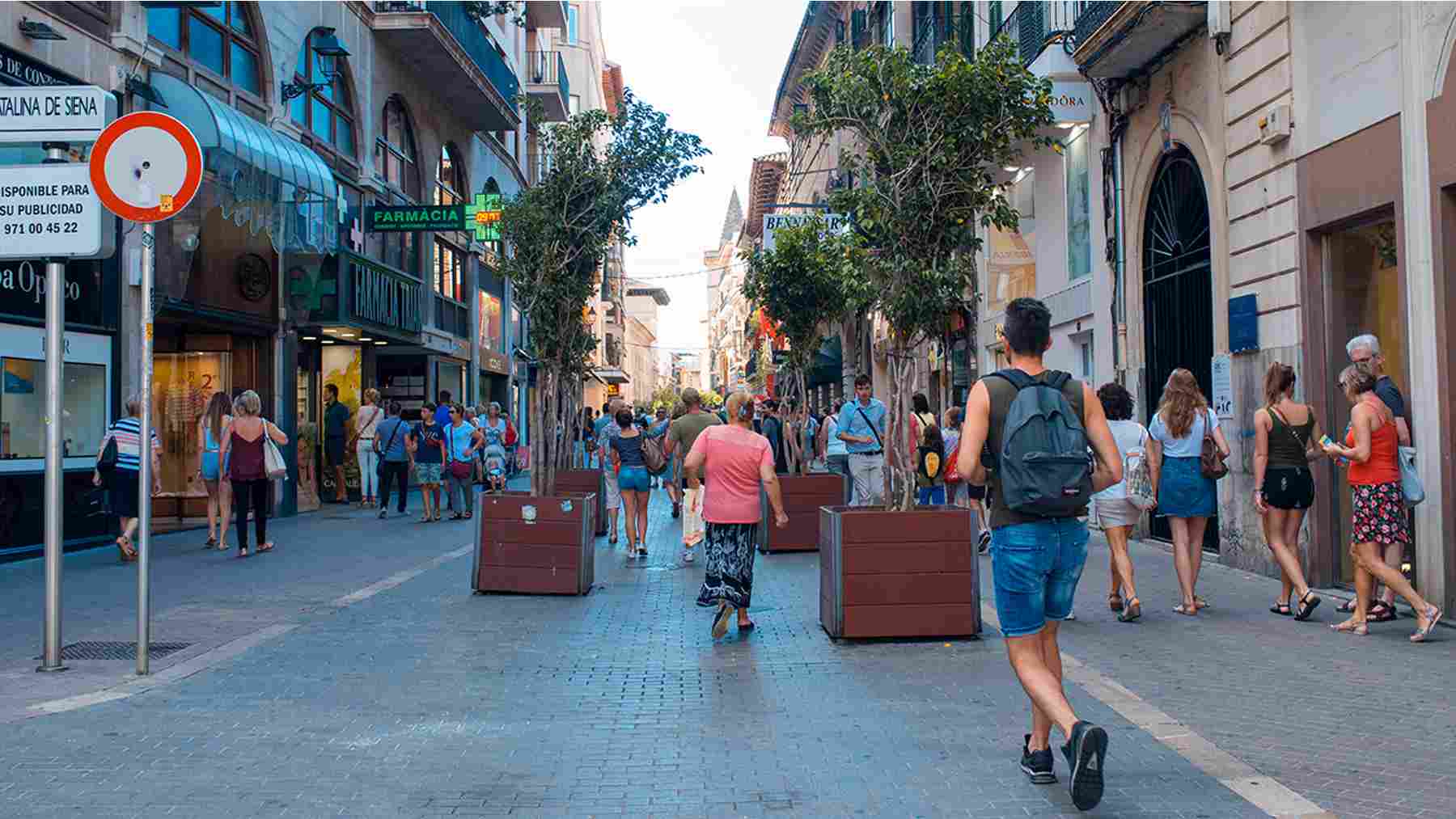 Calle Sant Miquel de Palma.