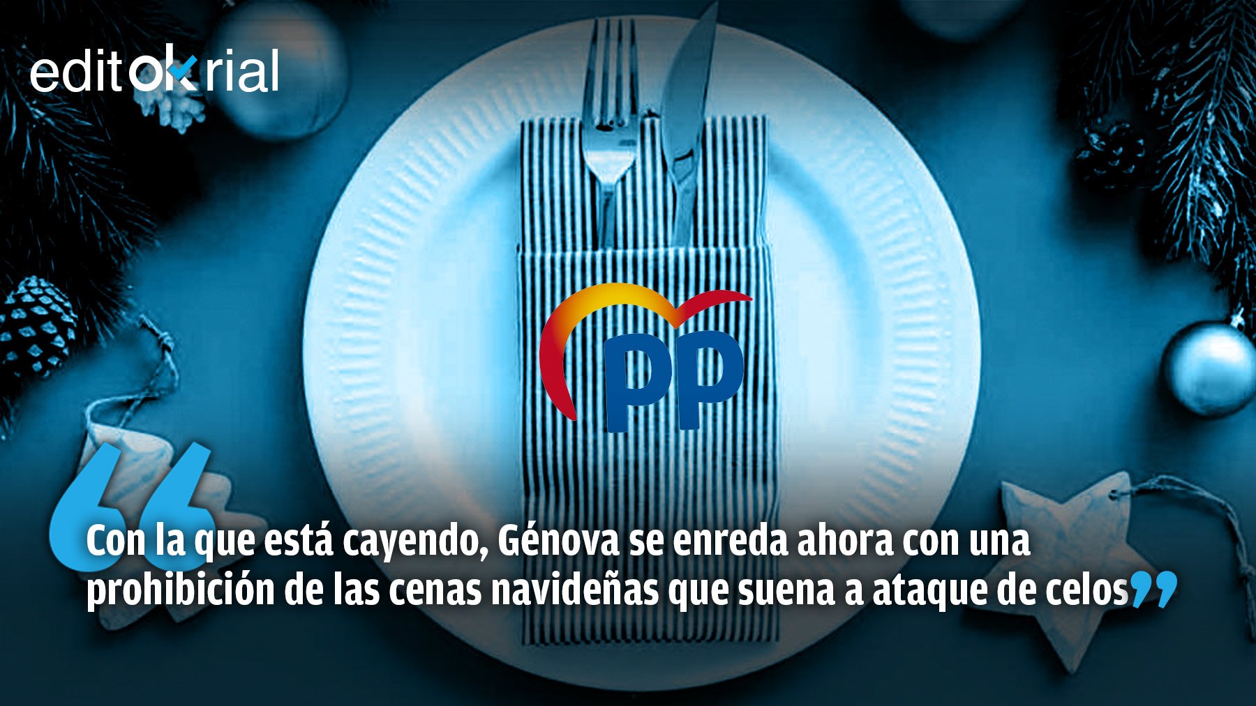 Génova no escarmienta: ahora, las cenas