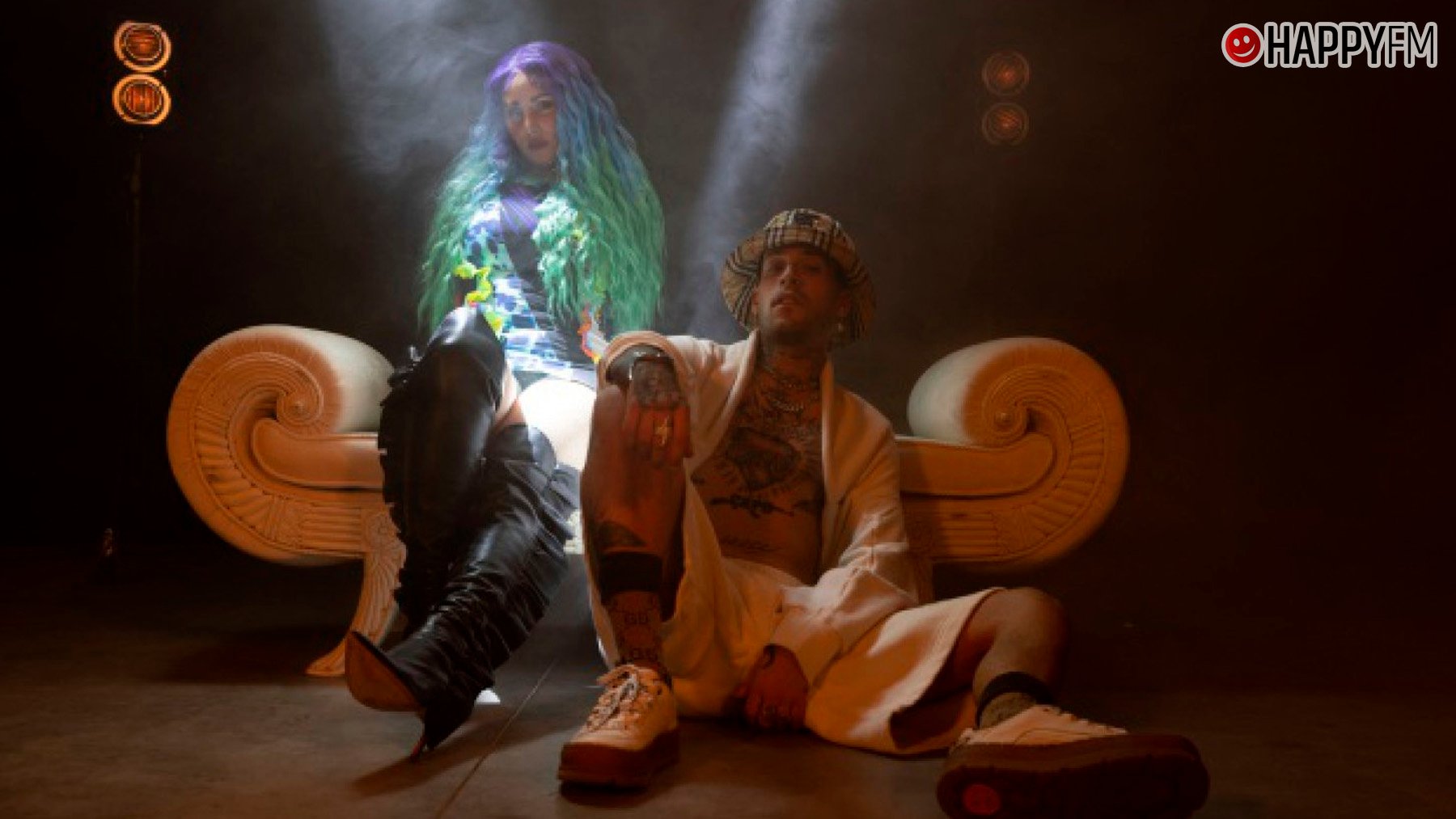 Maikel Delacalle y Mala Rodríguez
