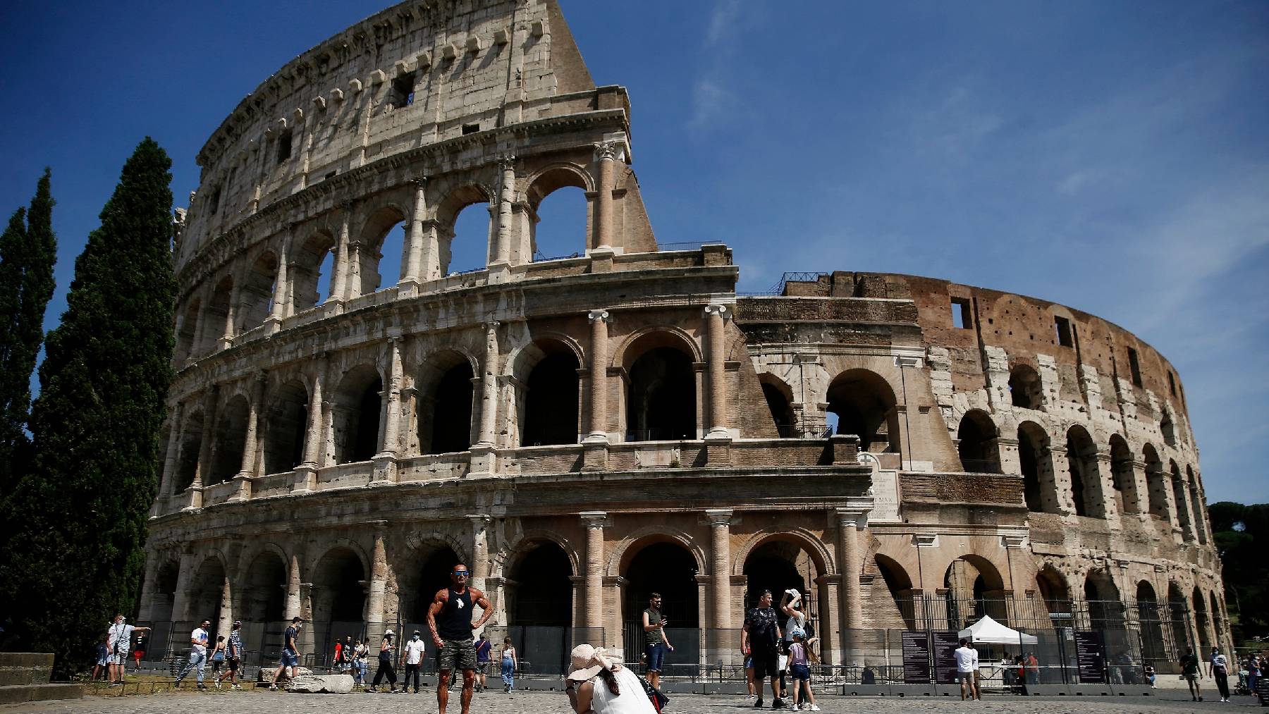 Coliseo en Roma. Foto: Cecilia Fabiano.