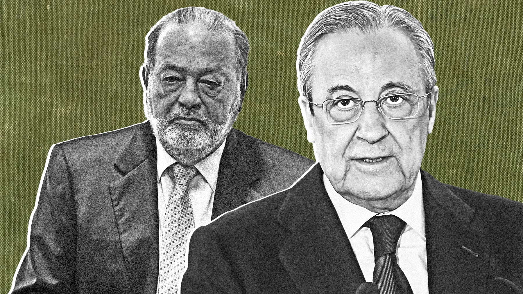 Carlos Slim (FCC) y Florentino Pérez (ACS).