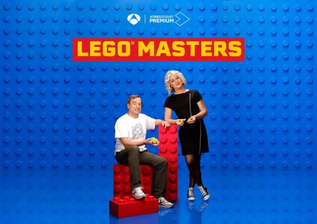 Sandra y Jero, concursantes de LEGO Masters
