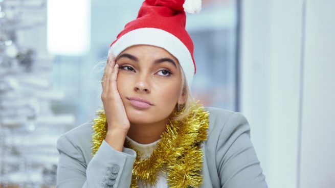estrés navideño