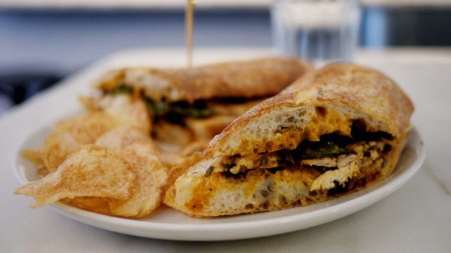 Bocadillo de pollo
