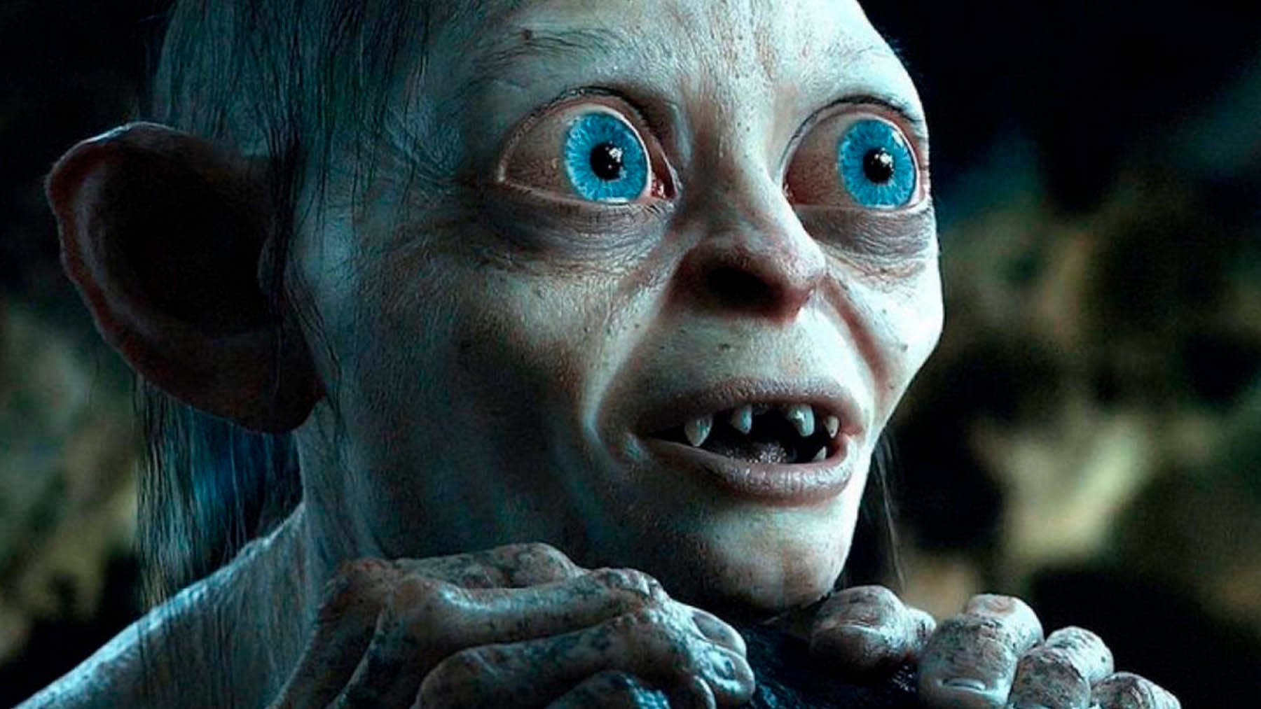 Andy Serkis fue Gollum durante toda la trilogía de El señor de los anillos New Line Cinema
