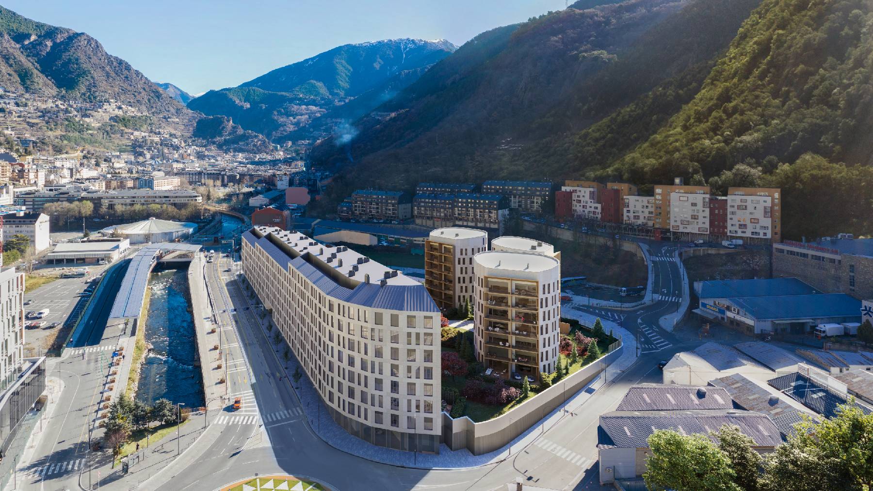 imagen de Andorra la Vella.