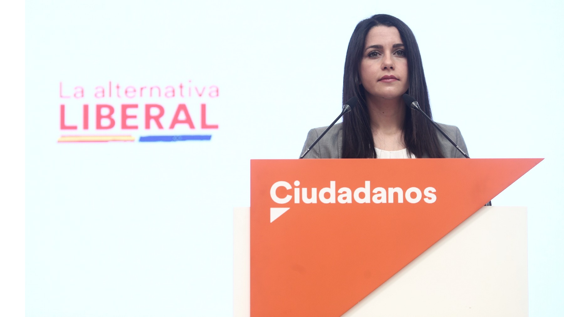 La presidenta de Ciudadanos, Inés Arrimadas. (Foto: EP)