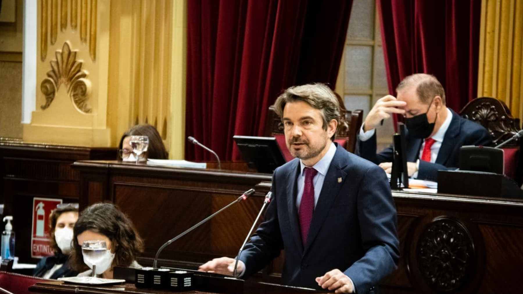 El diputado de Ciudadanos en el Parlament balear, Marc Pérez-Ribas.