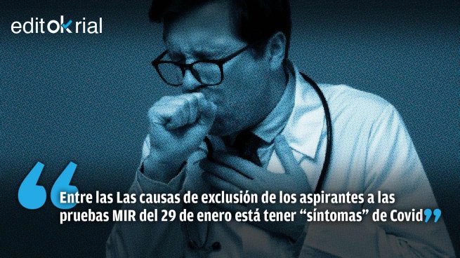 Si aspira a una plaza MIR no se le ocurra toser