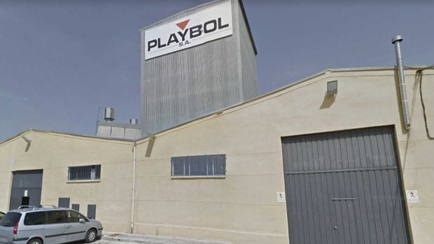 Sede de la fábrica de Plásticos Playbol en Algete (Madrid), administrada por el padre de Pedro Sánchez. 