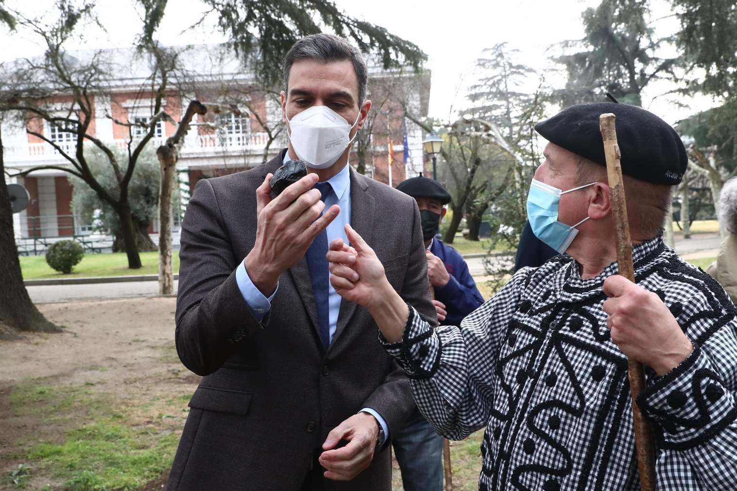 Pedro Sánchez, este jueves, en La Moncloa.